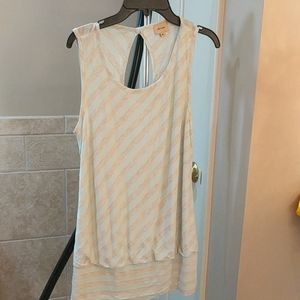 Ella Moss womens sleeveless backless summer shirt